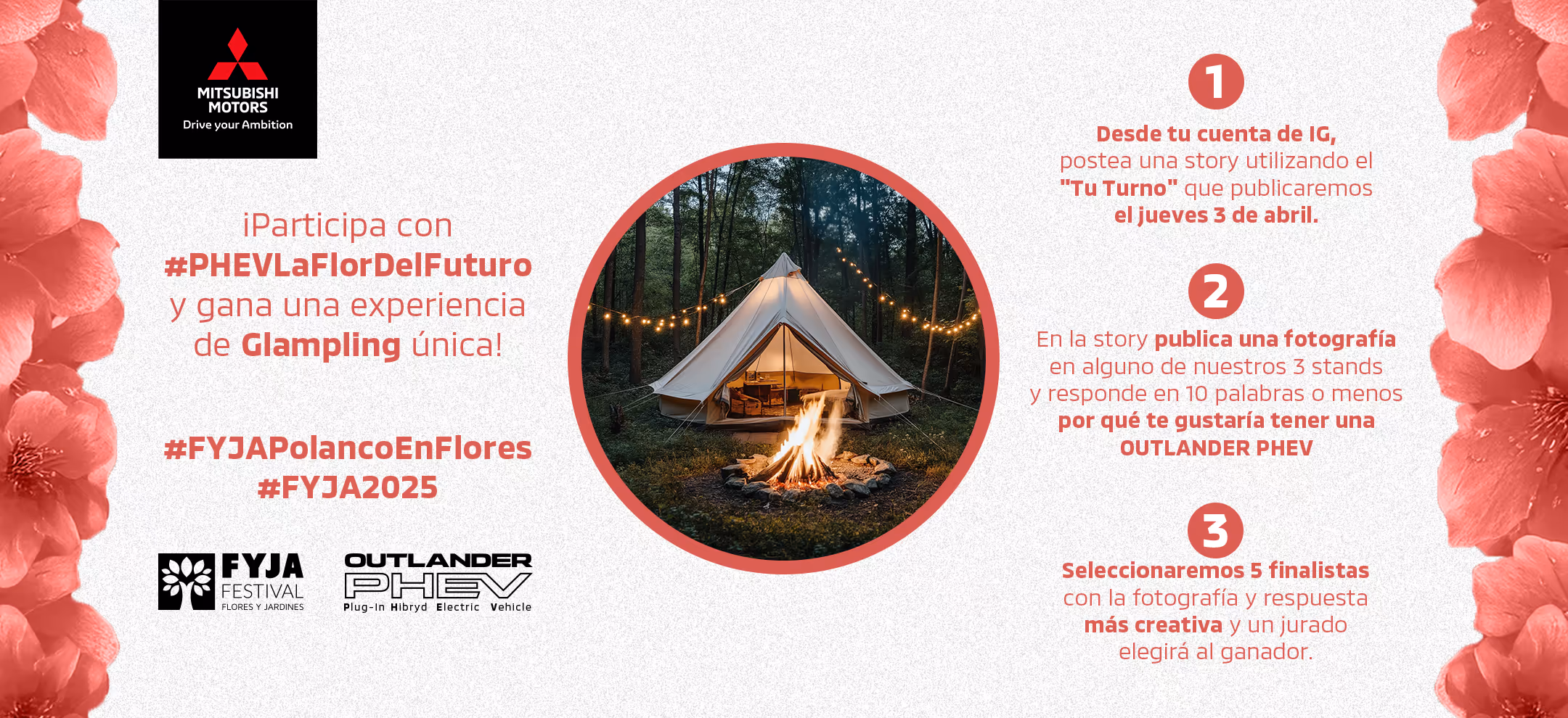 ¡Participa con #PHEVLaFlorDelFuturo y gana una experiencia de Glamping única!